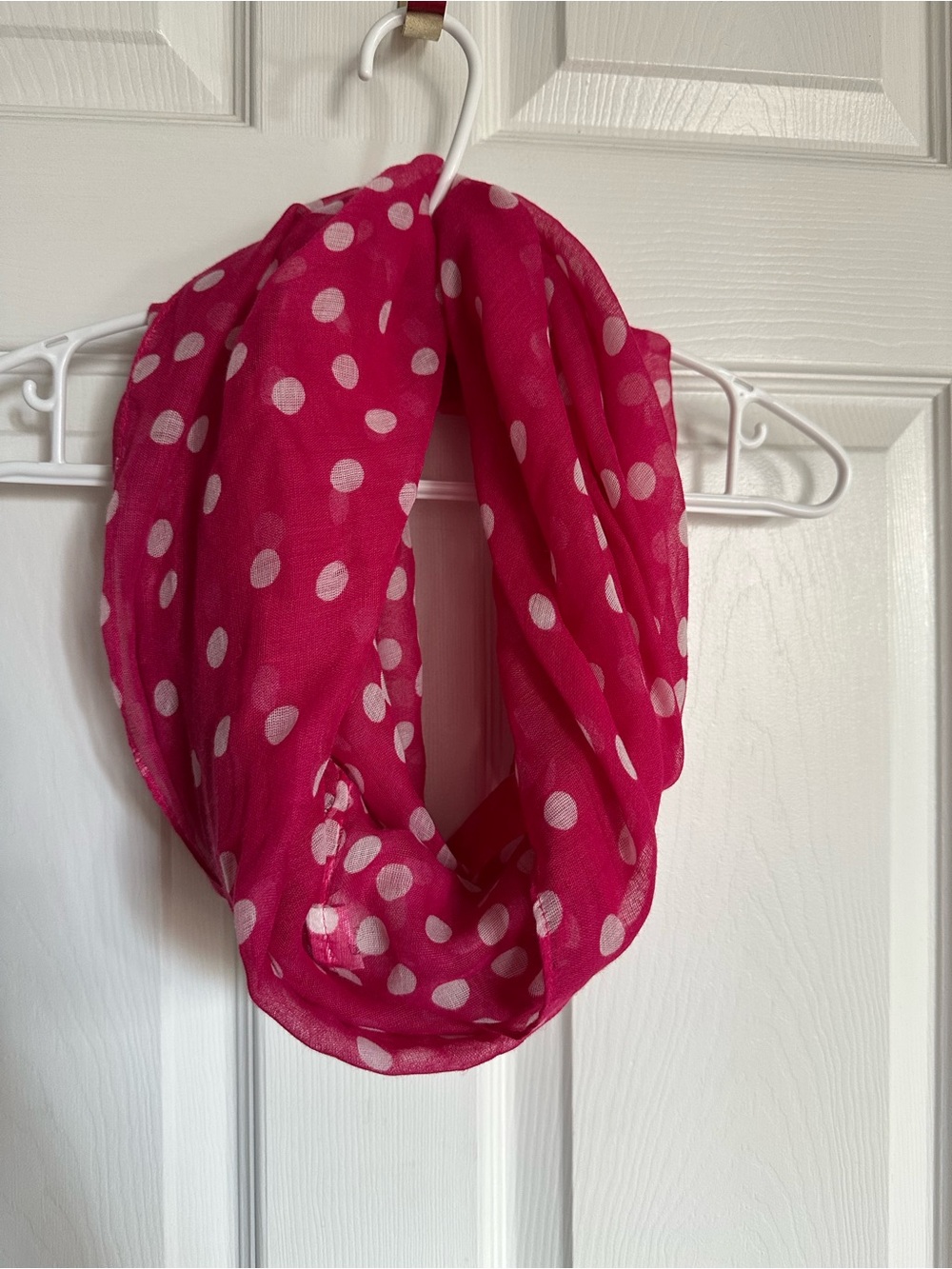 Polka Dot Infinity Scarf